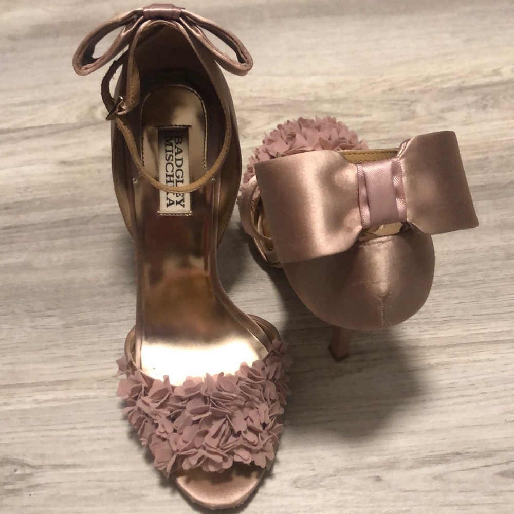 Bridal or bridesmaids shoes